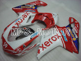 Ducati 848 / 1098 / 1198 2007-2011 Injection ABS Fairing - Xerox - Red White - MFS4092